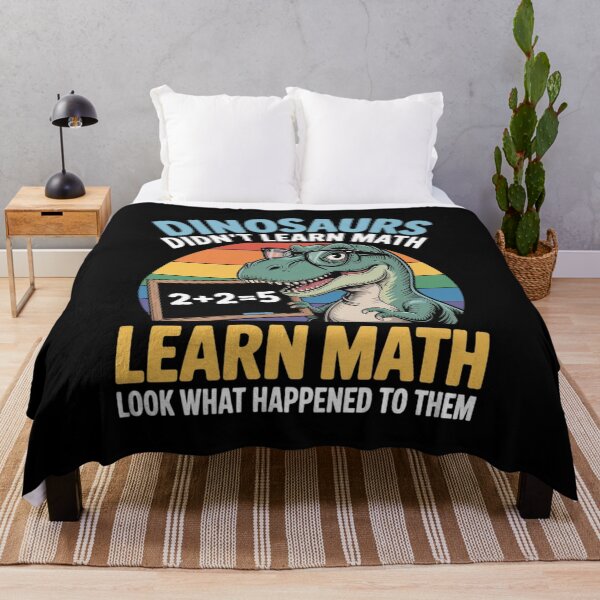 Item preview, Dinosaurs Didn't Learn Math Teacher designed and sold by ShelFisher.