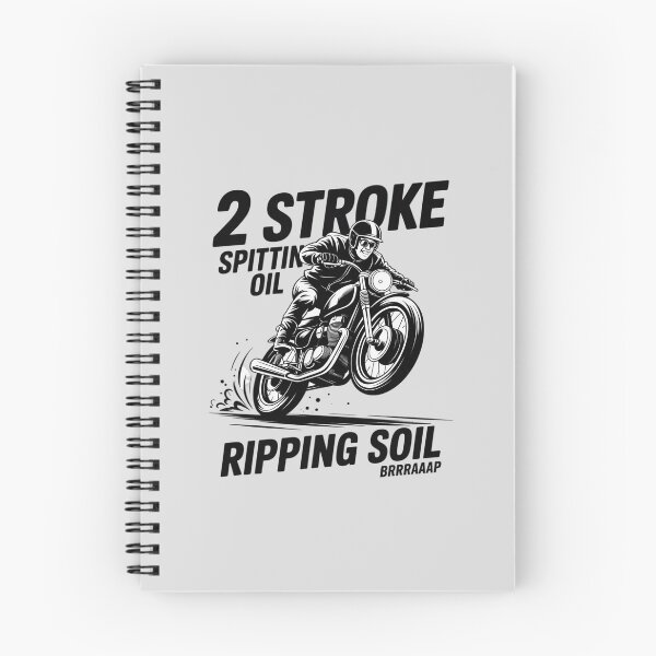 Item preview, Dirt Bike Motocross Stroke Oil Soil Ripping Fun Adventures designed and sold by Sandrhaus.