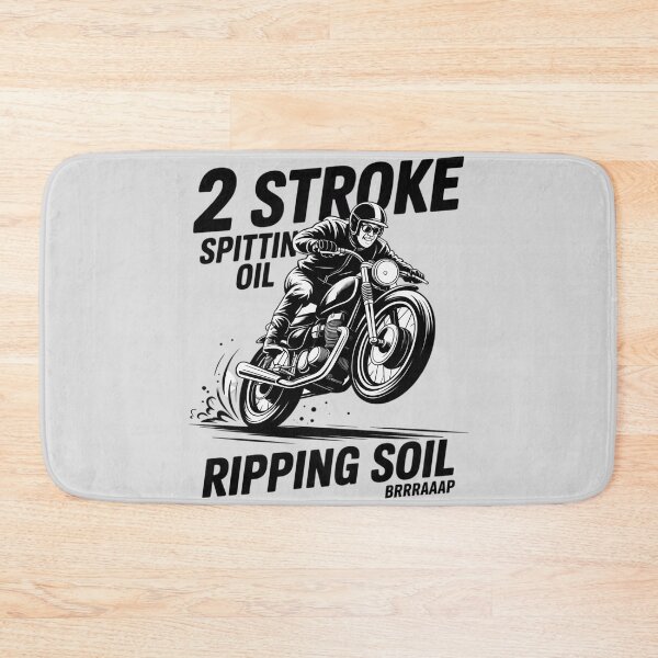 Item preview, Dirt Bike Motocross Stroke Oil Soil Ripping Fun Adventures designed and sold by Sandrhaus.