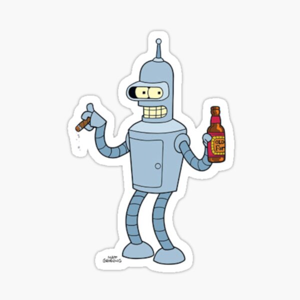 elfbar nachfüll pod läuft aus Bender With Cigar Merch & Gifts for Sale