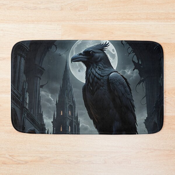 Item preview, Midnight Raven on Gothic Crown designed and sold by Wiss2Arts.
