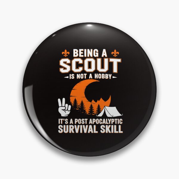 Item preview, Being A Scout Is Not A Hobby - Boys & Girls Scouts designed and sold by RatCurry.