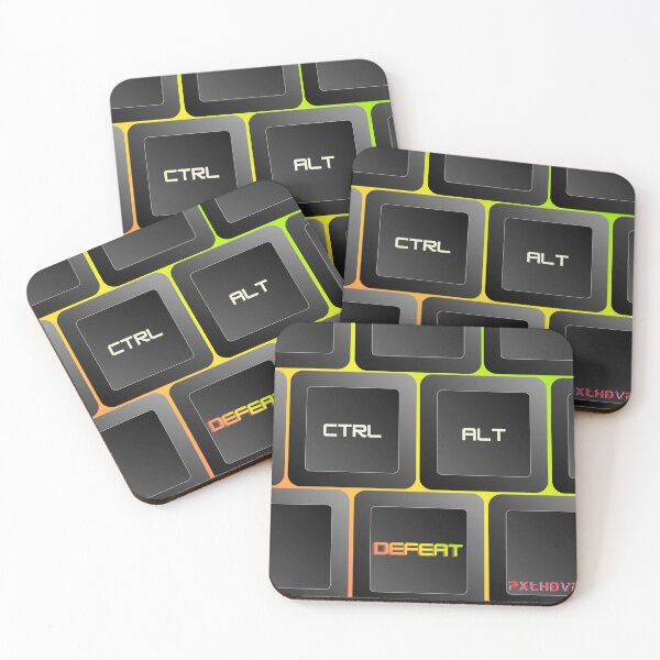 Item preview, Ctrl Alt Defeat | Funny Gamer Gift | RGB Keyboard Humor Shirt designed and sold by PXLHDVP.
