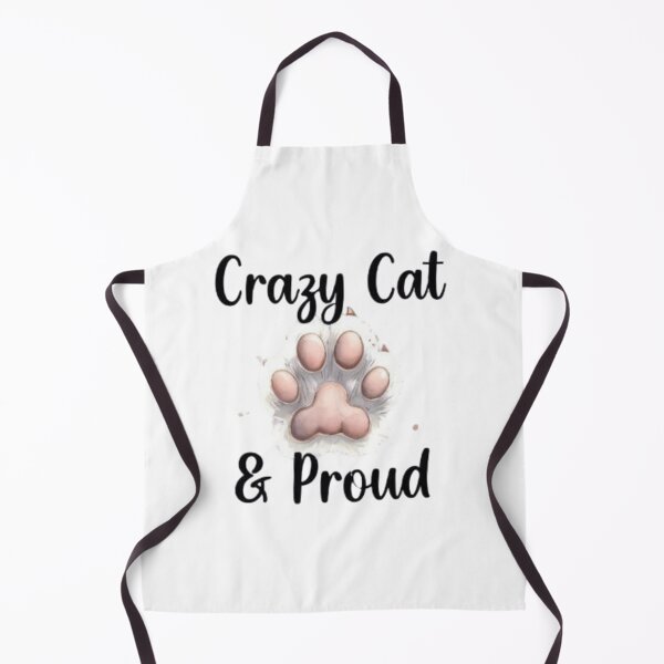 Item preview, crazy cat designed and sold by CatLadystore.