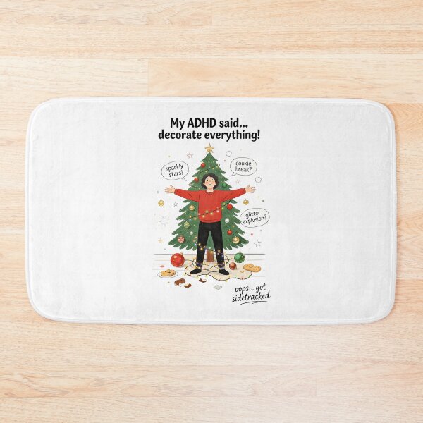 Item preview, ADHD Christmas Chaos designed and sold by Uglyandcute.