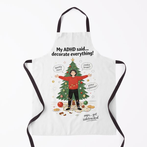 Item preview, ADHD Christmas Chaos designed and sold by Uglyandcute.