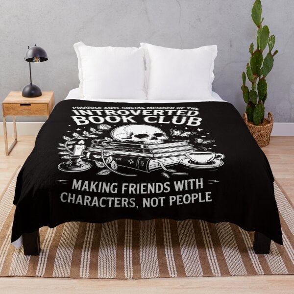 Item preview, Anti Social Member Of Introverted Book Club women designed and sold by RatCurry.