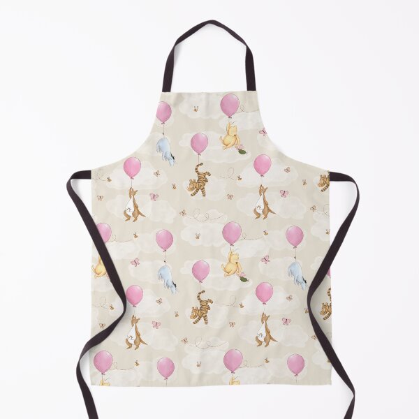 Item preview, Classic Winnie the Pooh and Friends Pink Balloon Seamless Pattern designed and sold by Big Day Out Designs.