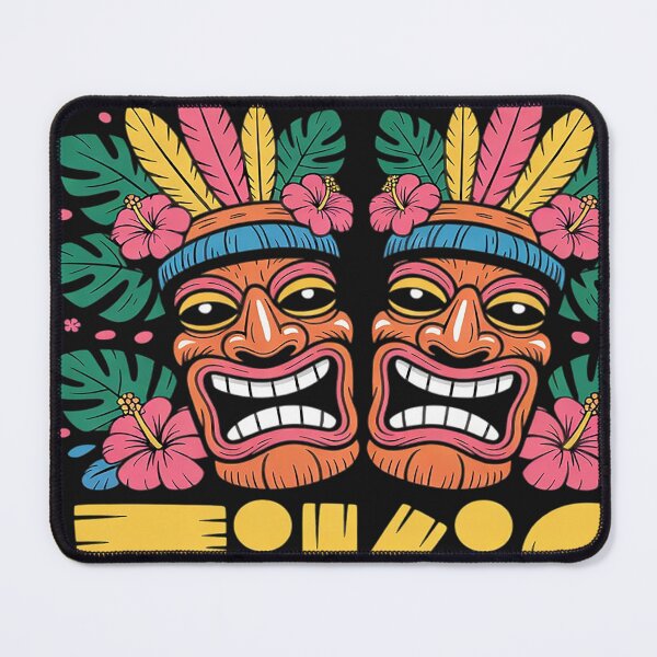 Item preview, Show me your Tikis Hawaiian Tiki Mask Boobs Aloha Hawaii designed and sold by VladimiaPutin.