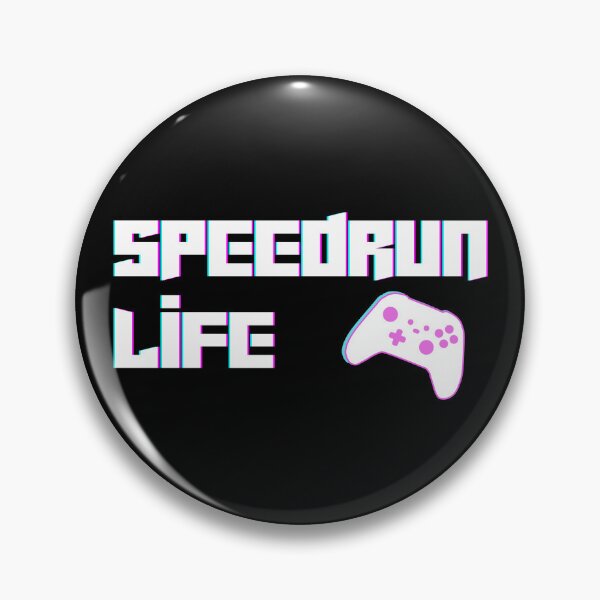 Item preview, Speedrun Life – Pastel Gamer Aesthetic Design designed and sold by PHRASEandSTYLE.