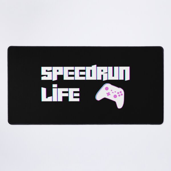 Item preview, Speedrun Life – Pastel Gamer Aesthetic Design designed and sold by PHRASEandSTYLE.