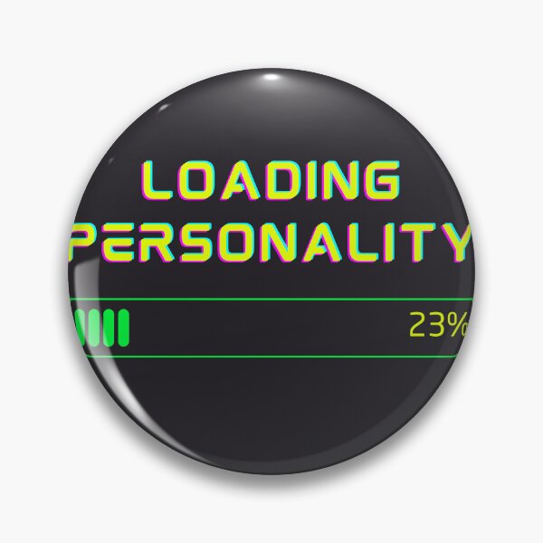 Item preview, Loading Personality 23% | Vaporwave Aesthetic | Introvert Humor Gift designed and sold by PXLHDVP.