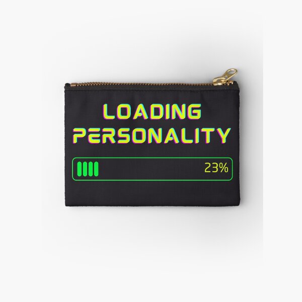 Item preview, Loading Personality 23% | Vaporwave Aesthetic | Introvert Humor Gift designed and sold by PXLHDVP.