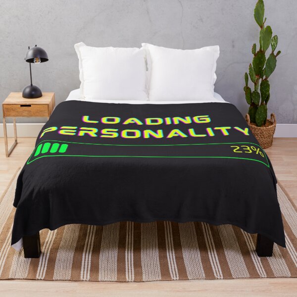 Item preview, Loading Personality 23% | Vaporwave Aesthetic | Introvert Humor Gift designed and sold by PXLHDVP.