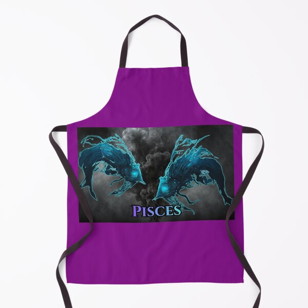 Item preview, Pisces Ice Zodiak - Frozen Twin Fish Celestial Ocean Spirit designed and sold by GreennieArt.