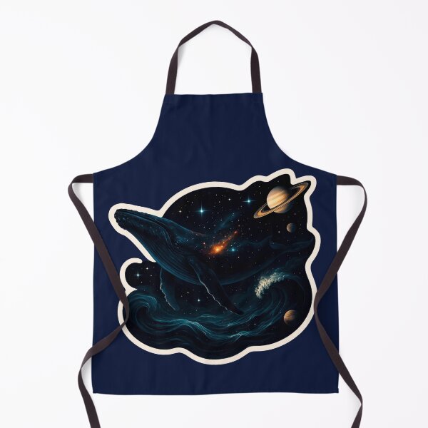 Item preview, Surreal Cosmic Whale Floating Through Starry Universe designed and sold by PinUpPizzazz.