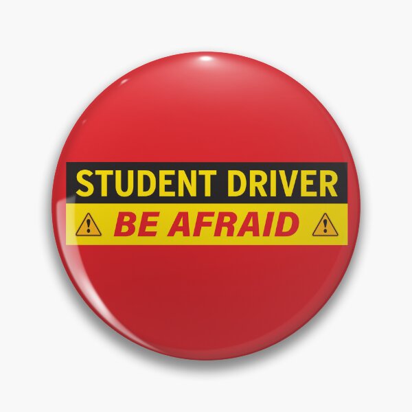 Item preview, Student Driver: Be Afraid! designed and sold by 3 Funky Broads.