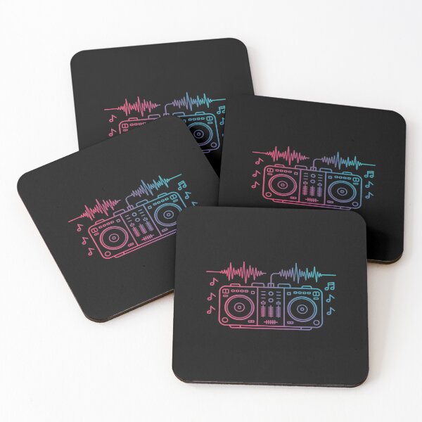 Item preview, DJ Turntables Music Pulse with Club Beat in Nightlife designed and sold by Sandrhaus.