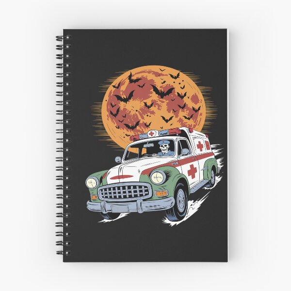 Item preview, Skeleton Driving Ambulance Halloween Horror Costume Driver designed and sold by VladimiaPutin.