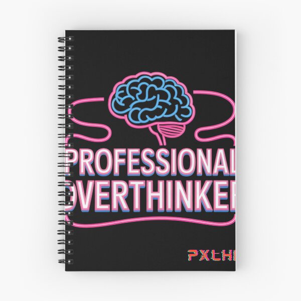 Item preview, Professional Overthinker | Neon Brain Art | Anxiety Humor Vaporwave Gift designed and sold by PXLHDVP.
