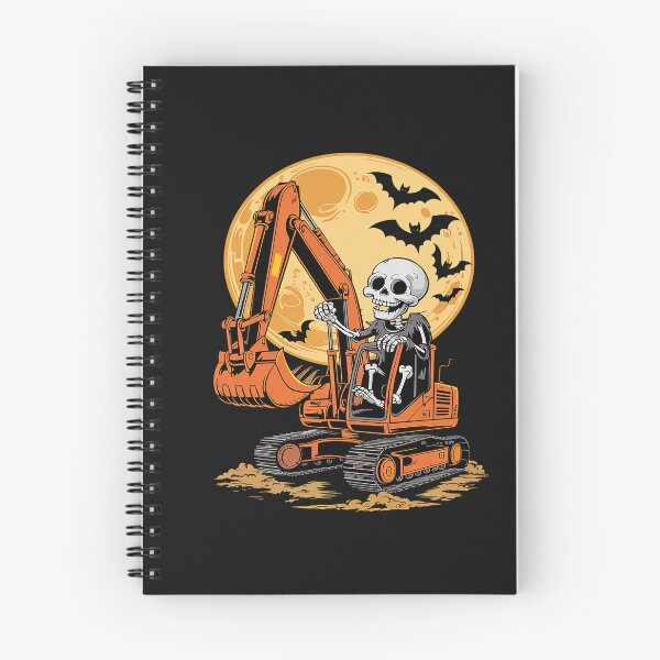 Item preview, Skeleton Driving Excavator Halloween Horror Costume Driver designed and sold by VladimiaPutin.