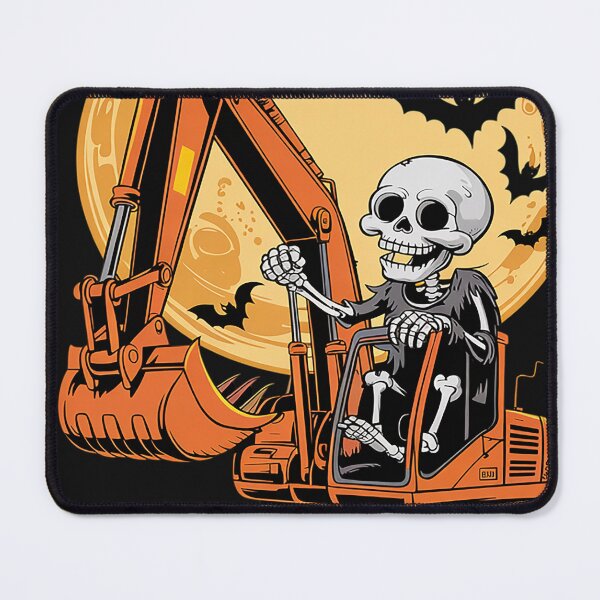 Item preview, Skeleton Driving Excavator Halloween Horror Costume Driver designed and sold by VladimiaPutin.