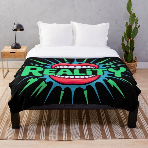 Item preview, Reality Bites | Pop Art Comic Style | Sarcastic Quote Retro Gift designed and sold by PXLHDVP.