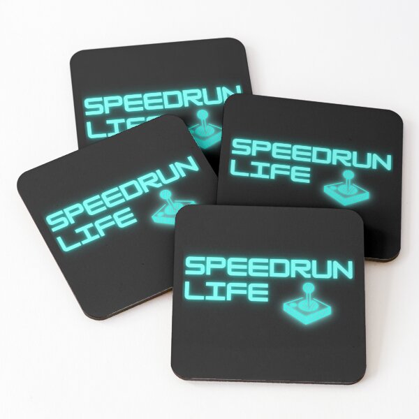 Item preview, Speedrun Life – Neon Gamer Glowing Design designed and sold by PHRASEandSTYLE.