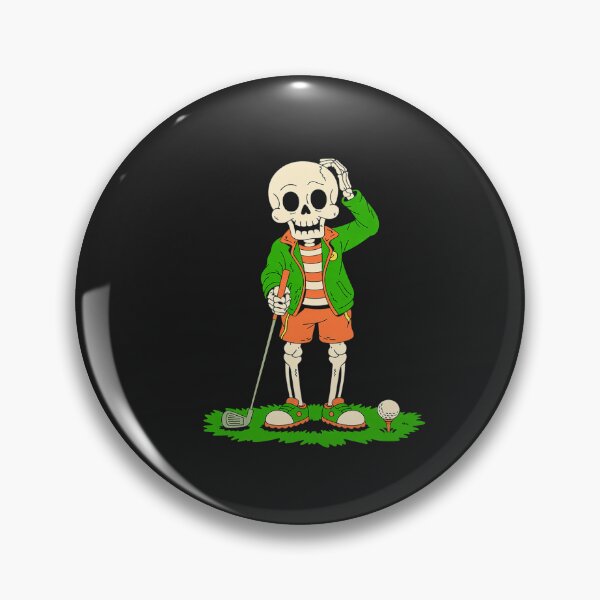 Item preview, Skeleton Golf Halloween Costume Funny Skull Golfing Golfer designed and sold by VladimiaPutin.
