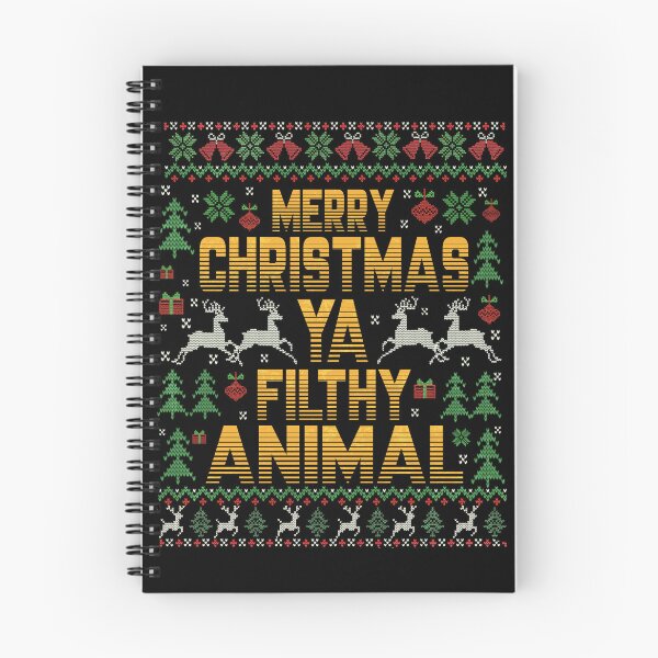 Item preview, Merry Christmas Ya Filthy Animal designed and sold by PrettyInk.