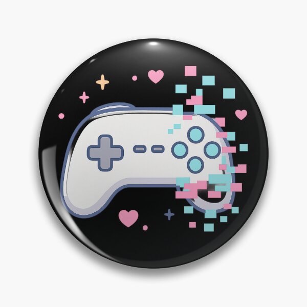 Item preview, Cute Glitch Game Controller designed and sold by Lunarifinds .