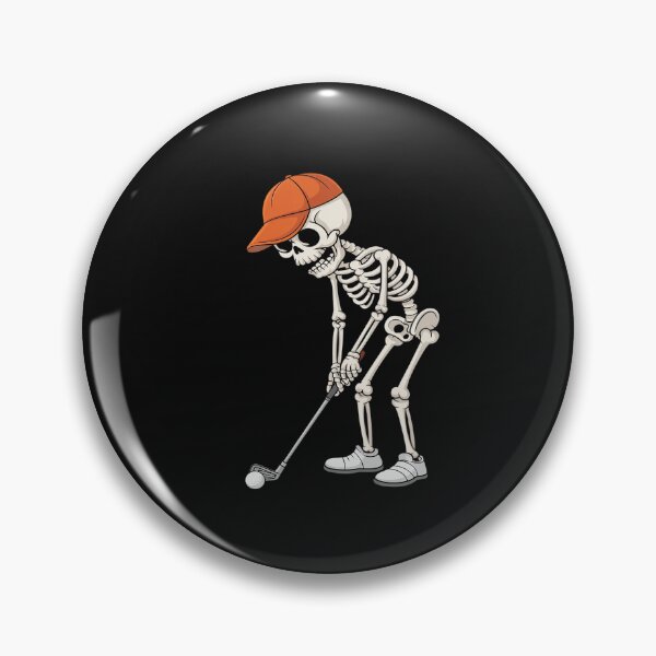Item preview, Skeleton Golf Halloween Golfer Golf Player Funny Men Dad designed and sold by VladimiaPutin.
