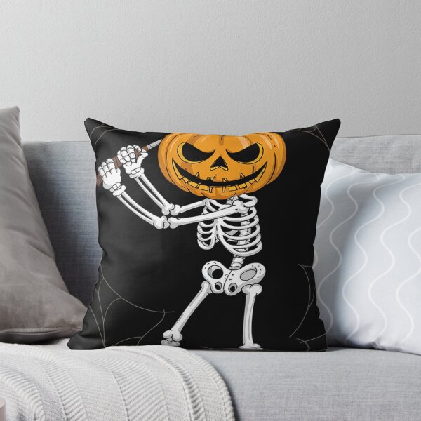 Item preview, Skeleton Golf Halloween Pumpkin Golfing Golfer designed and sold by VladimiaPutin.