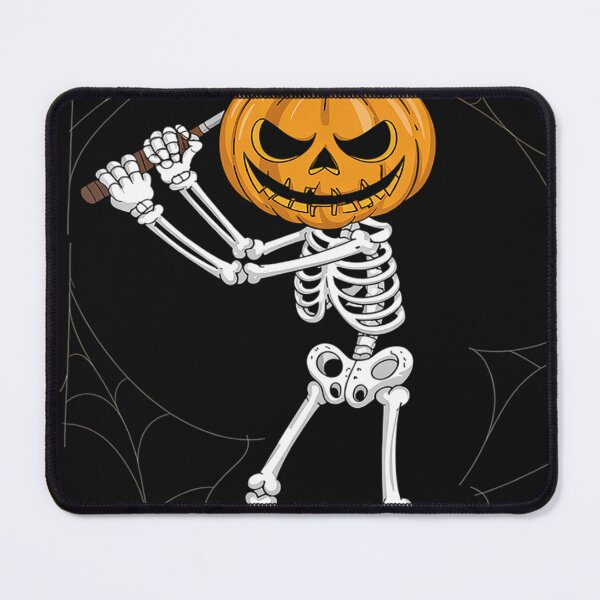 Item preview, Skeleton Golf Halloween Pumpkin Golfing Golfer designed and sold by VladimiaPutin.
