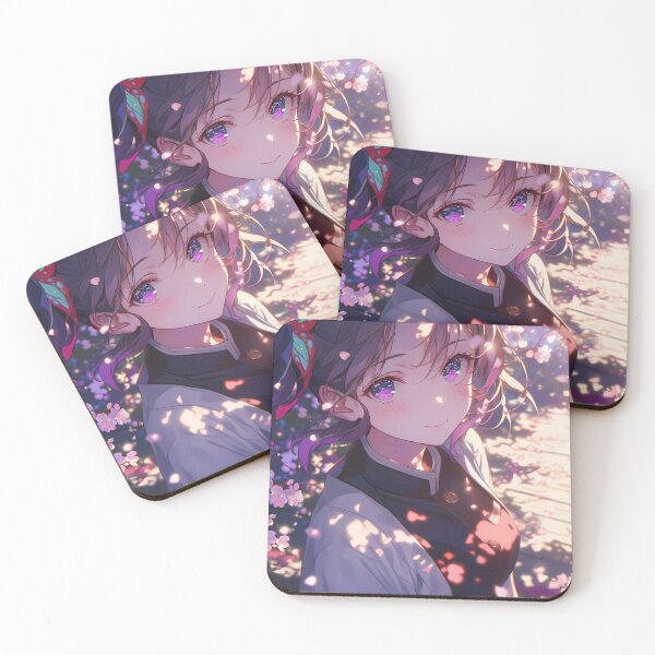 Item preview, Demon Kanao Tsuyuri Cherry Blossom Anime Girl Dreamy Japan Pastel Waifu Beauty designed and sold by CarlosBender.