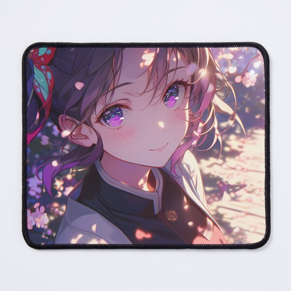 Item preview, Demon Kanao Tsuyuri Cherry Blossom Anime Girl Dreamy Japan Pastel Waifu Beauty designed and sold by CarlosBender.