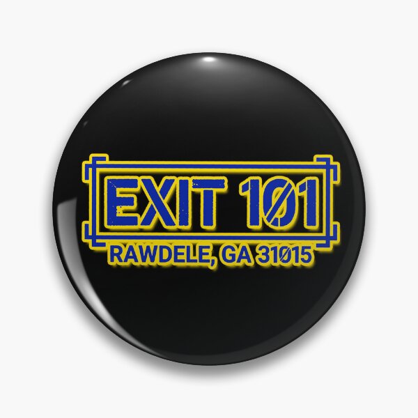 Item preview, Exit 101 - BLUE with GOLD trim designed and sold by SELFSTYLED229.