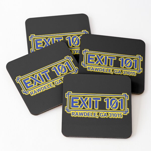 Item preview, Exit 101 - BLUE with GOLD trim designed and sold by SELFSTYLED229.