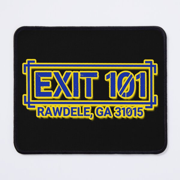 Item preview, Exit 101 - BLUE with GOLD trim designed and sold by SELFSTYLED229.