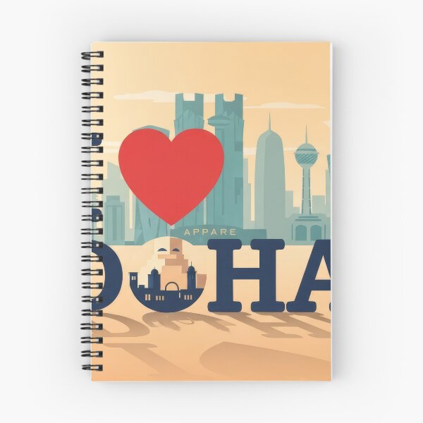 Item preview, I ❤️ DOHA Design designed and sold by VerizalShop.
