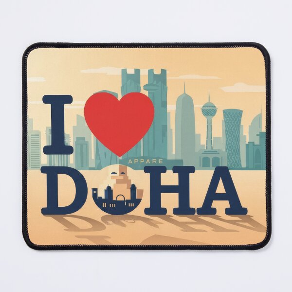 Item preview, I ❤️ DOHA Design designed and sold by VerizalShop.