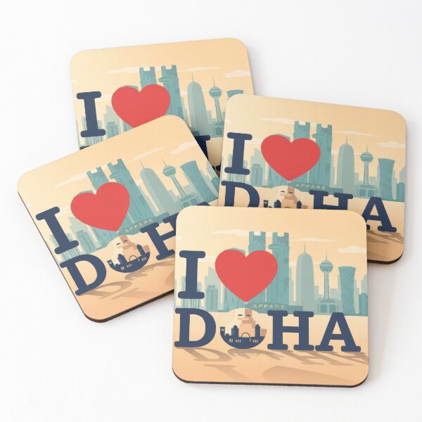 Item preview, I ❤️ DOHA Design designed and sold by VerizalShop.