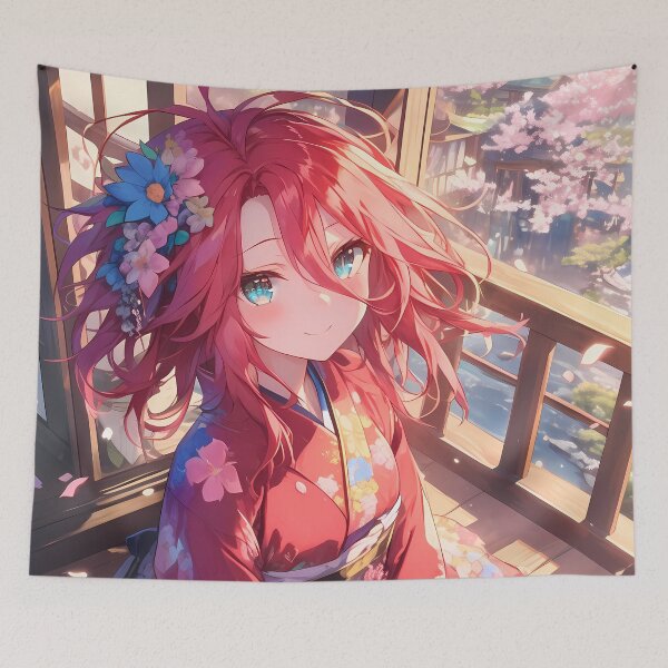Item preview, Stephanie Dola Cherry Blossom No Game No Life Anime Girl Spring Japan Elegance designed and sold by CarlosBender.