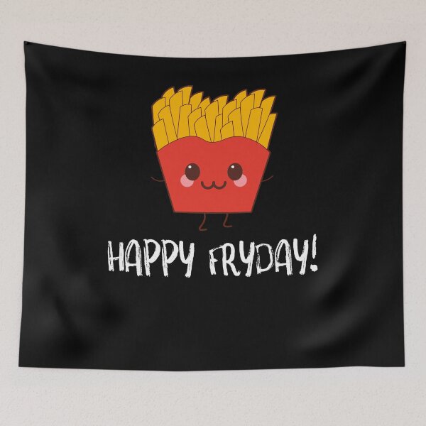 Item preview, Fries Happy Fryday designed and sold by SusurrationStud.