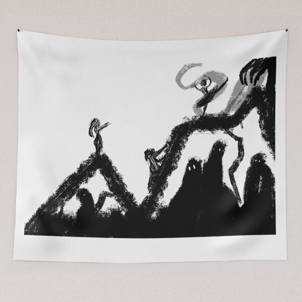 Item preview, Dance at the edge of a journey designed and sold by The Giggling Gleemin.