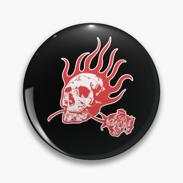 Item preview, memento mori skull and roses designed and sold by CamaleonDesigns.