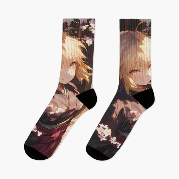 Item preview, Saber Alter Anime Girl Sakura Blossom Japan Spring Pastel Dramatic Fate Stay Night designed and sold by CarlosBender.
