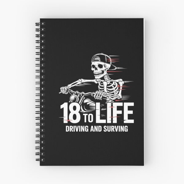 Item preview, Skeleton Trucker 18 To Life Driving And Surviving Driver designed and sold by VladimiaPutin.