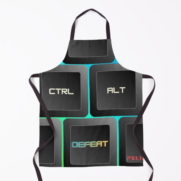Item preview, Ctrl Alt Defeat Cyan | Funny Gamer Gift | RGB Keyboard Humor Shirt designed and sold by PXLHDVP.