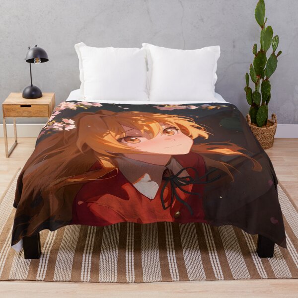 Item preview, Minori Kushieda Toradora Sakura Anime Girl Surrounded By Bright Spring Blossom Light designed and sold by CarlosBender.
